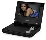 Dyon Convey Tragbarer DVD-Player (17,8 cm (7 Zoll) Display, MPEG4, SD-Kartenslot, USB 2.0) schwarz