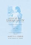 Ladies in the laboratory. IV, Imperial Russia's women in science, 1800-1900 : a survey of their contributions to research