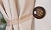 Curtain Clips, Tiebacks, or Holdbacks | Set of 2 | Gem Collection | Brown