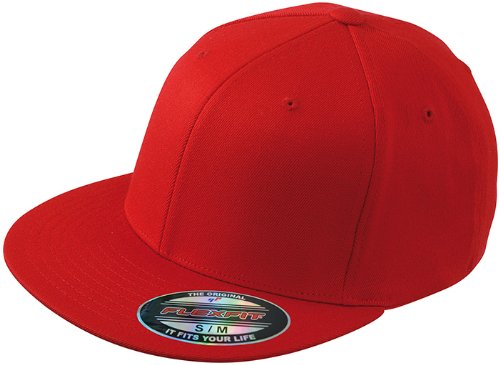 Myrtle Beach Uni Cap Flexfit Flatpeak, red, S/M, MB6184 rd Preisvergleich