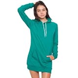 American Apparel California Fleece Pullover Raglan Hoody Dress