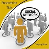 Social Networking PowerPoint Templates - PowerPoint Background on Social Networking Templates