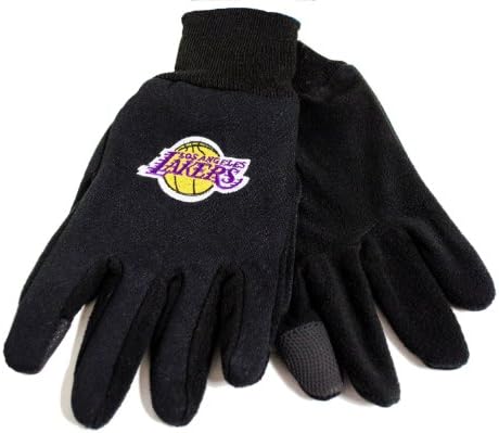 NBA Officially Licensed Technology Touch Gloves (Los Angeles Lakers)