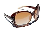 New Bugged Eyed Oversized Vintage Designer Womens Sunglasses Celebrity Shades - (5 Colors Available)