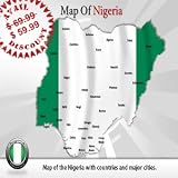 Nigeria Map - Powerpoint Slides Map of Nigeria
