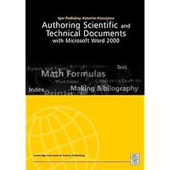 Authoring Scientific and Technical Documents with Microsoft Word 2000