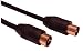 0.5 Metre HQ Gold Plated, Male-Female, Shielded Coaxial Aerial Cable by Cable Mountain