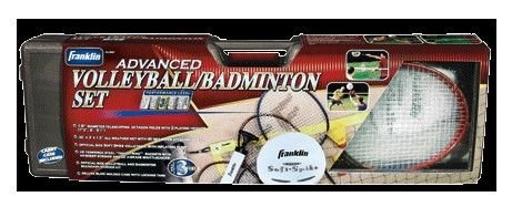 Childrens Toyshop  Toys : Franklin Sports 3967 Advanced Volleyball & Badminton Set