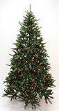 Good Tidings Arlington Fir Artificial Prelit Christmas Tree, 6-1/2-Feet, Multi-Color