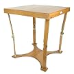 Folding Cafe Table - Light Walnut
