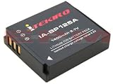 iTEKIRO Replacement Battery for IA-BP125A IA-BP125A/EPP Samsung HMX-M20 HMX-M20BN HMX-M20BP HMX-M20SN HMX-M20SP HMX-Q10BN HMX-Q10TN HMX-Q10TN HMX-Q10UN HMX-Q10PN HMX-Q10BP HMX-Q100 HMX-Q100BN HMX-Q100TN HMX-Q100UN HMX-Q100PN HMX-Q100BP HMX-Q130BN HMX-Q130TN HMX-Q130UN HMX-Q130PN HMX-Q130BP HMX-T10BN HMX-T10ON HMX-T10RN HMX-T10WN Digital Camcorders