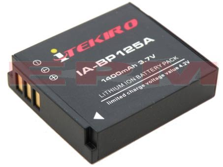 iTEKIRO Replacement Battery for IA-BP125A IA-BP125A/EPP Samsung HMX-M20 HMX-M20BN HMX-M20BP HMX-M20SN HMX-M20SP HMX-Q10BN HMX-Q10TN HMX-Q10TN HMX-Q10UN HMX-Q10PN HMX-Q10BP HMX-Q100 HMX-Q100BN HMX-Q100TN HMX-Q100UN HMX-Q100PN HMX-Q100BP HMX-Q130BN HMX-Q130TN HMX-Q130UN HMX-Q130PN HMX-Q130BP HMX-T10BN HMX-T10ON HMX-T10RN HMX-T10WN Digital Camcorders