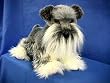 Plush Fritz Schnauzer Dog 16"