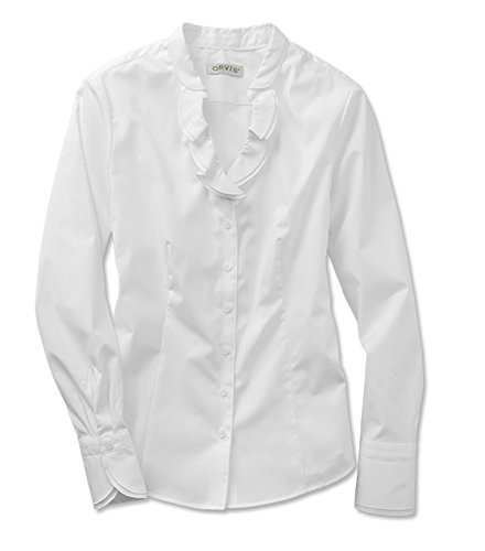 Orvis Women's Wrinkle-resistant Ruffled-collar
