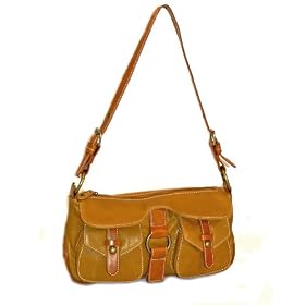 Luce Leather Satchel Shoulder Bag