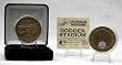 LOS ANGELES DODGERS DODGER STADIUM AUTHENTICATED INFIELD DIRT COIN - Collectible Coin