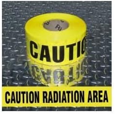 Noticester SBT-21 ''CAUTION RADIATION AREA'' Barricade Tape 3 Mil Thick 3 Inch x 1000 Feet