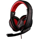 Sound Intone X2 2015 New Professional 3.5mm Pc Gaming Stereo Headset Noise Canelling Headphones with Volume Control Microphone for Online Gaming, Pc Computer Game ,Desktop Pcs, Laptops