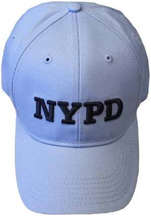 3 Pack NYPD Baseball Hat Police Cap Light Blue One Size