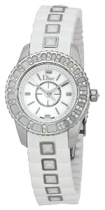 Christian Dior Women's CD112113R001 Christal Rubber Bracelet Watch by Christian Dior