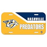 Nashville Predators Official Logo License Plate