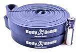 Body-Bands Pro Elite 3/4-Inch Wide Loop Resistance Band, Black (1-Pair)