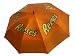 62" Golf Gustbuster Umbrella Orange with "Reeses" Logo
