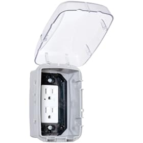 Intermatic Wp3100c Weatherproof Receptacle Cover by 