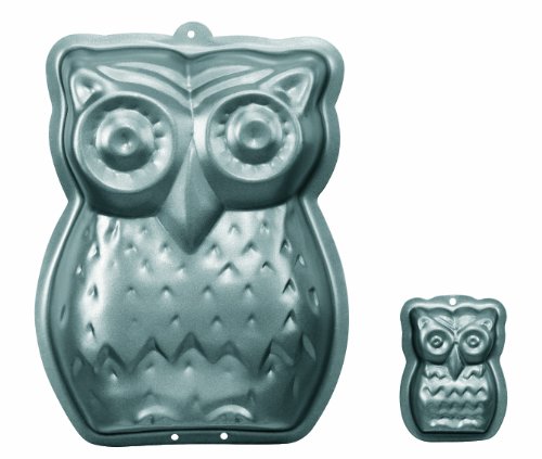 Birkmann 211056 Backform Eule, antihaft, 30 x 6 cm, ca. 1900 ml, gro&szlig;