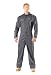 Benchmark Flame Resistant Feather Weight Coverall, Durable, 100% FR cotton, HRC 1, Navy, XL (Pack of 1)