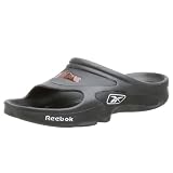 Reebok Men's MLB MOJO Houston Astros Slides,Black/Brick,4 M
