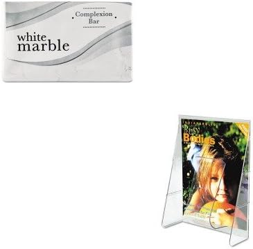 KITDEF55501DPR06010 - Value Kit - Vvf Amenities Individually Wrapped Basics Bar Soap (DPR06010) and Deflect-o Stand Tall Pocket (DEF55501)