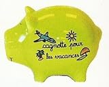 TIRELIRE COCHON IDEE CADEAU CAGNOTTE POUR LES VACANCES