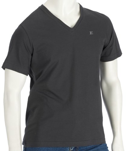 ESPRIT single jersey t-shirt N32604 Herren Shirts/ T-Shirts, Gr. 46 (S)Grau (dk burnt meta Preisvergleich