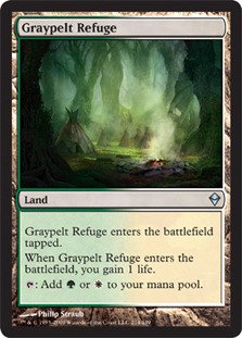 Magic: the Gathering - Graypelt Refuge (214) - Zendikar On Sale