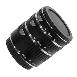 Set de bagues allonges automatiques pour Canon EOS EF/AF