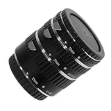Set de bagues allonges automatiques pour Canon EOS EF/AF - *3 pi�ces : 13 mm, 21 mm, 31 mm* Ba�onnette - pour Canon EOS Canon EOS 1D C, 1D X, 1D Mark I-IV, 1Ds Mark I-III, 5D Mark I-III, 6D 7D 60D 50D 40D 30D 20D 10D 1100D 1000D 650D 600D 550D 500Dpar Delamax