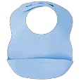 Kiddopotamus Bibbity Rinse & Roll Bib in Blue