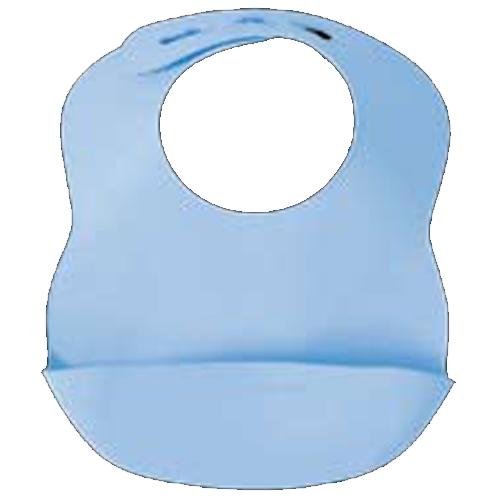 Kiddopotamus Bibbity Rinse & Roll Bib in Blue