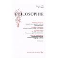 Philosophie, N� 96, Hiver 2007 :