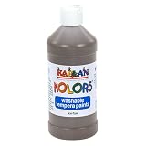 Kaplan Kolors Washable Paint - Brown (16 oz.)