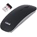 Daffodil WMS500B Souris sans fil 2,4GHz avec mini r�cepteur USB et DPI r�glable, aliment�e par 2 piles AAA (incluses) - Couleur noire