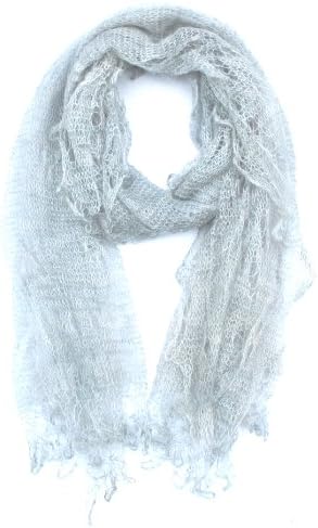 Russian Goose Wool Gray Orenburg Scarf/shawl 44" X 44"