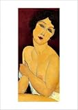 Posters: Amedeo Modigliani Poster Art Print - The Beautiful Roman Woman (28 x 20 inches)