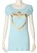 ※OUTLET/アウトレット※JUICY COUTURE Heart Chain Logo T / ジューシークチュール : Tシャツ