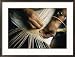 Close View of the Hands of a Hupa Indian Weaving a Basket Collections Framed Photographic Poster Print by Dick Durrance, 29x21