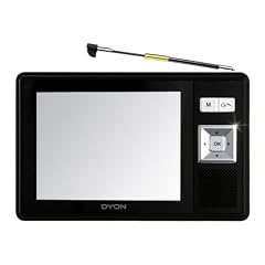 Dyon Proxy Tragbarer DVB-T Fernseher (8,9 cm (3,5 Zoll) TFT-Farbdisplay) schwarz