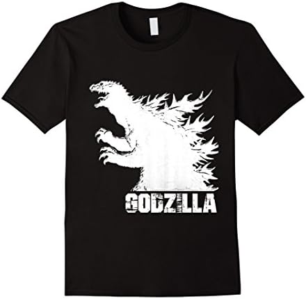 Men's God-zilla Shirt- God-zilla T shirt- Men Women &amp; Youth Small Black