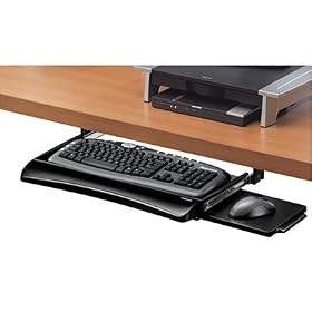 Fellowes Underdesk Keyboard Drawer with Mouse Tray