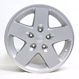 17 Inch Jeep Wrangler Silver Oem Wheel #9074 by Jeep